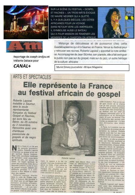 Article presse gospel